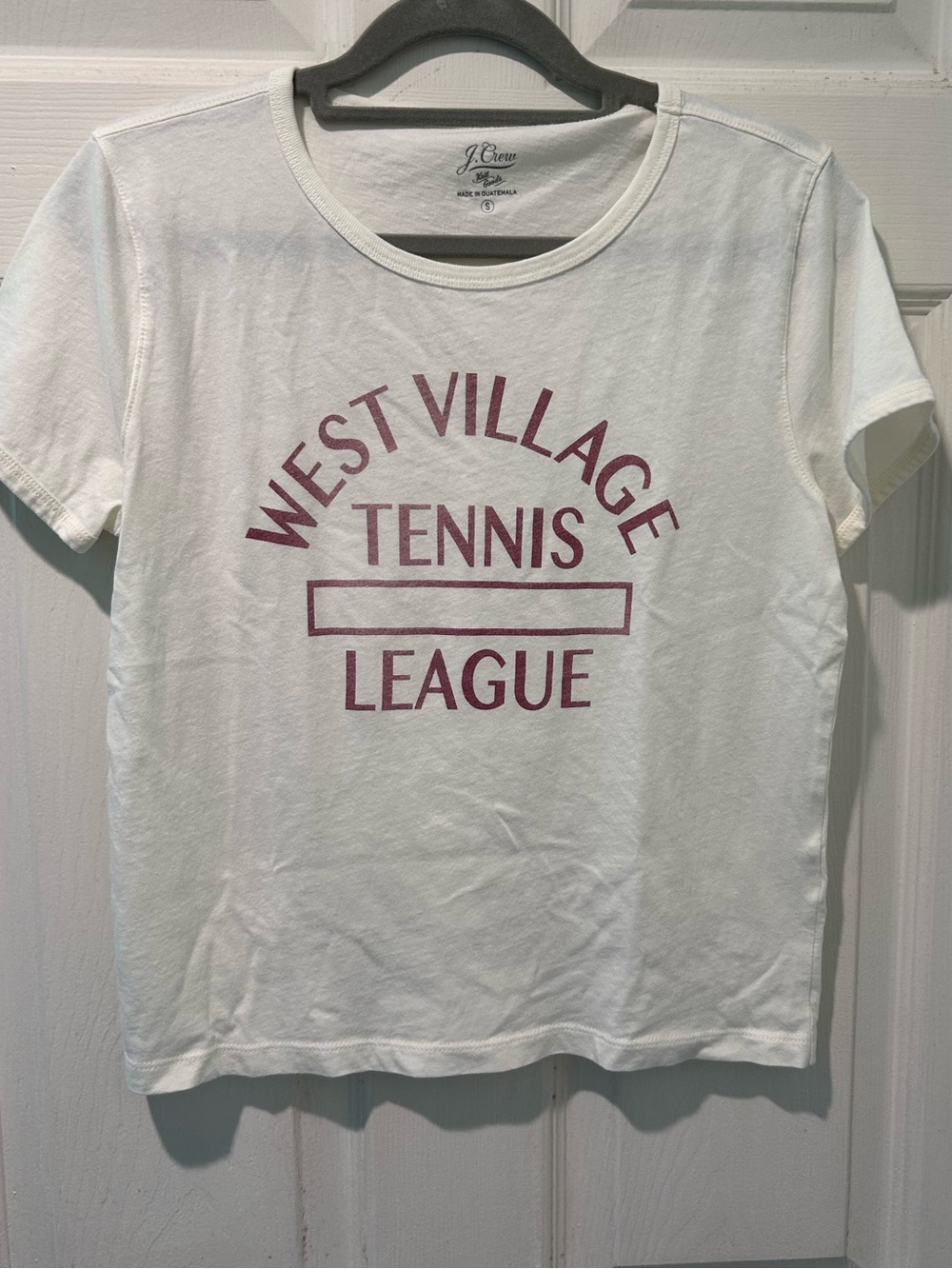 J.Crew Tennis Graphic T-shirt SM